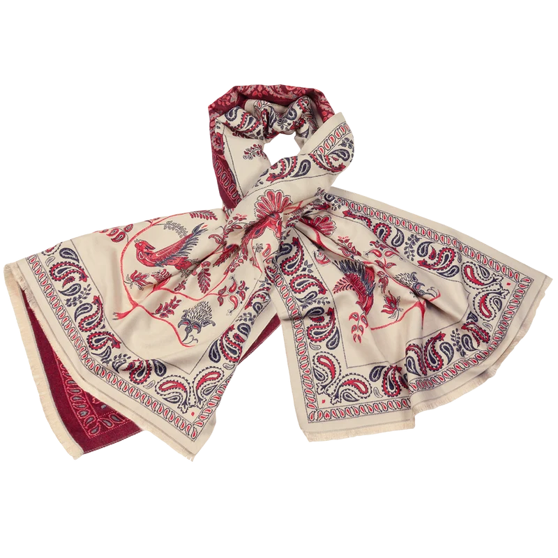 Schal mit Paisley-Muster