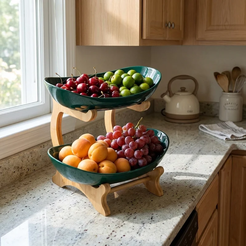 Nordic Food Rack Organizer