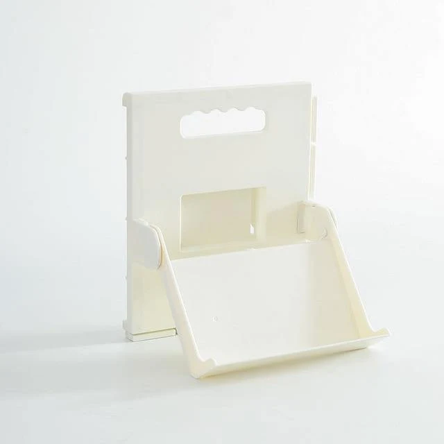 Hidden Folding Multifunctional Wall Shoe Organizer Rack