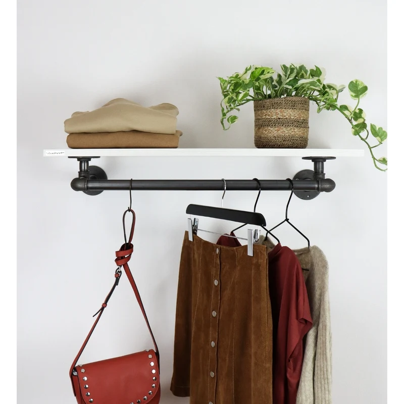 BASIC SHELF - Garderobe hängend im Industrial Style