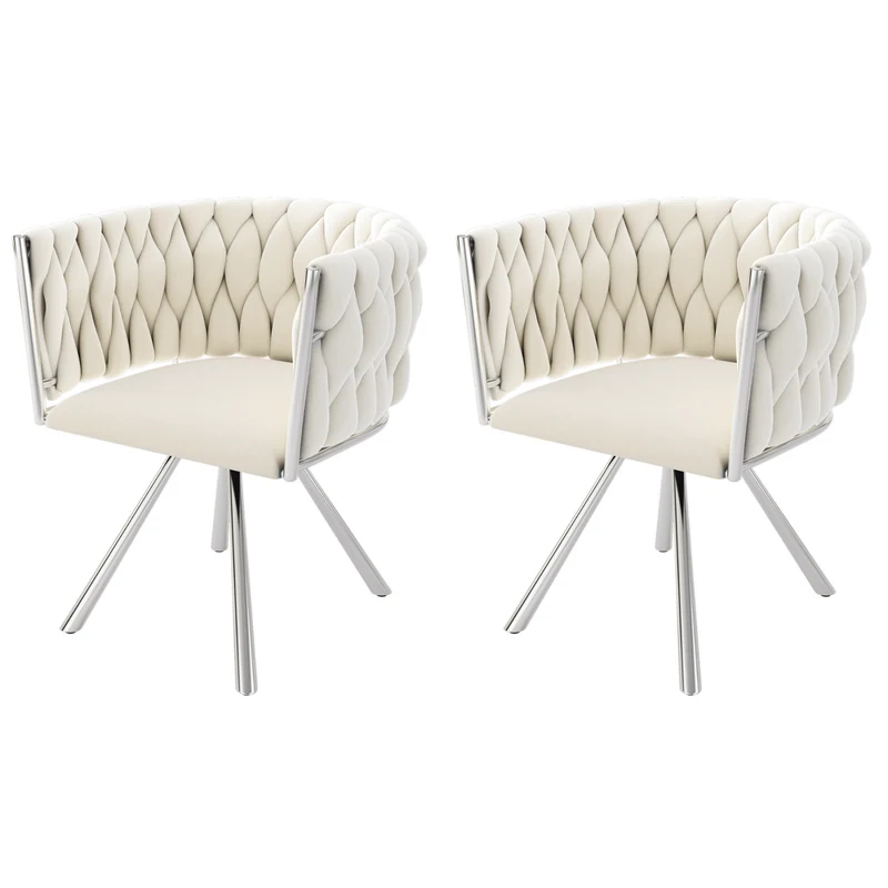 Esszimmerstuhl 360-Grad drehbar, 2er / 4er / 6er Set