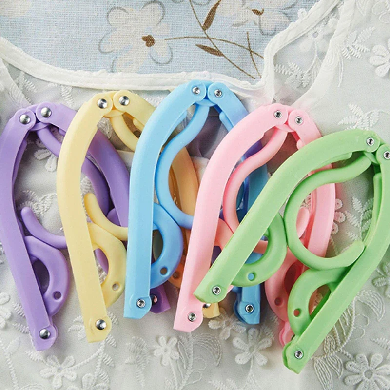 Foldable Magic Easy Travel Clothes Hanger