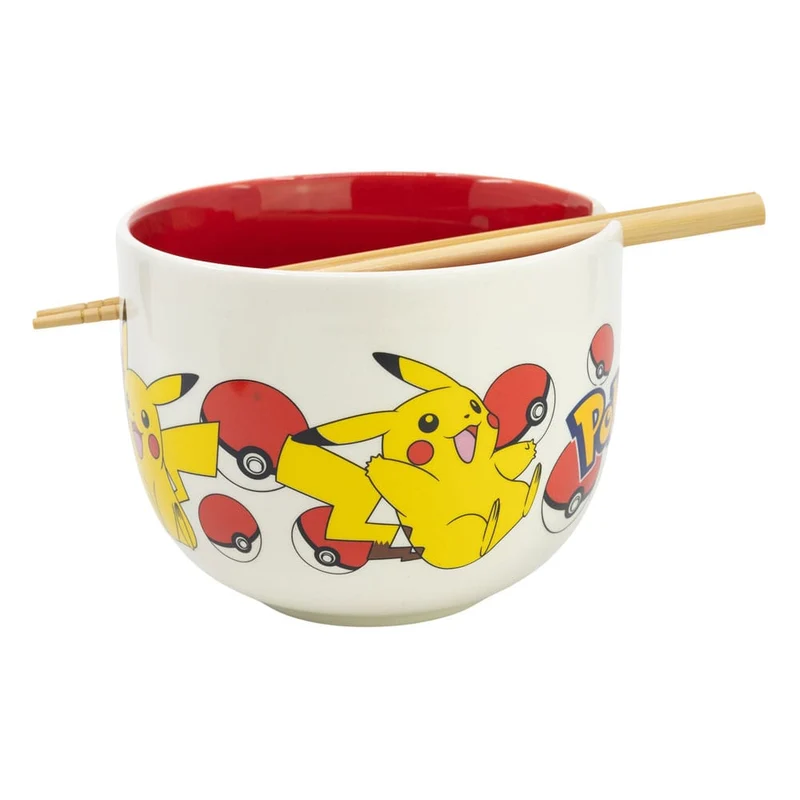 Pokémon - Ramen-Schüssel mit Stäbchen - Face