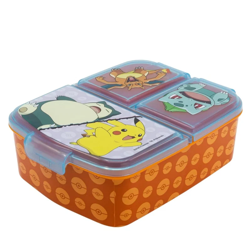 Pokemon - Brotdose mit 3 Fächern