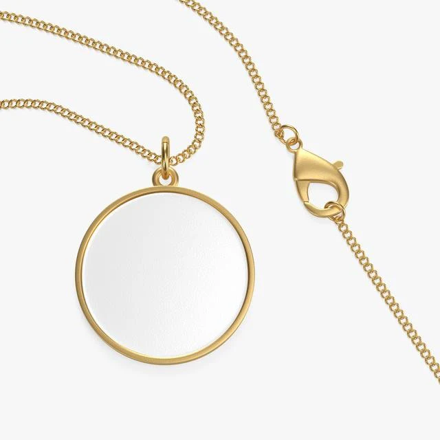 Custom gold necklace