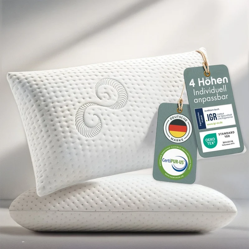 NACKENSTÜTZKISSEN MEMORY FOAM BEN - Individueller Schlafkomfort