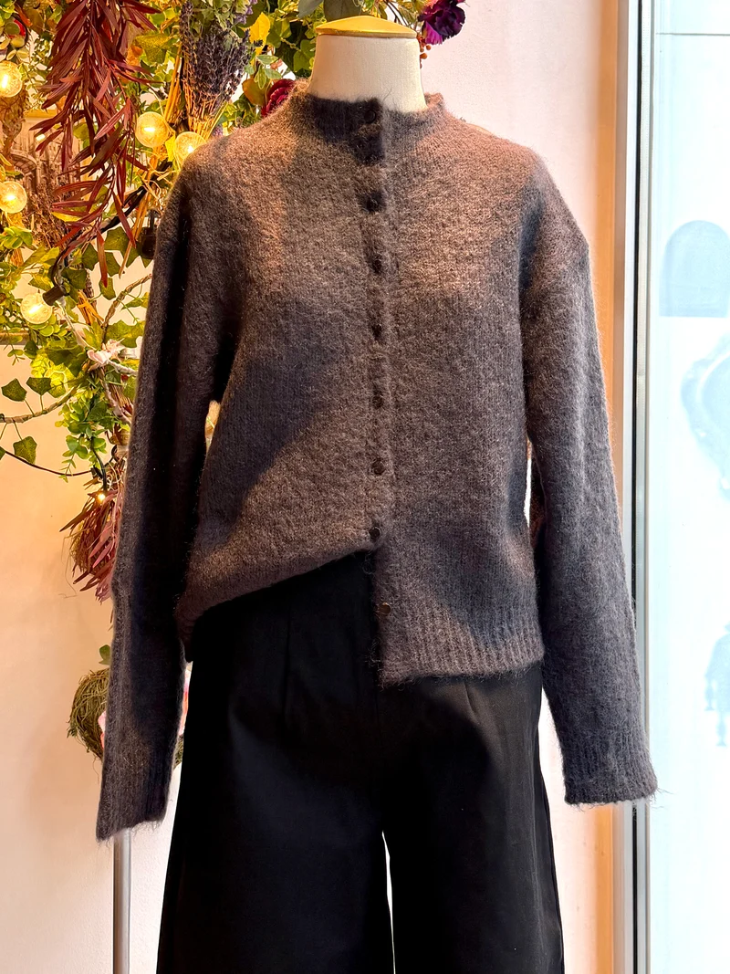 Mohair-Wolfscardigan
