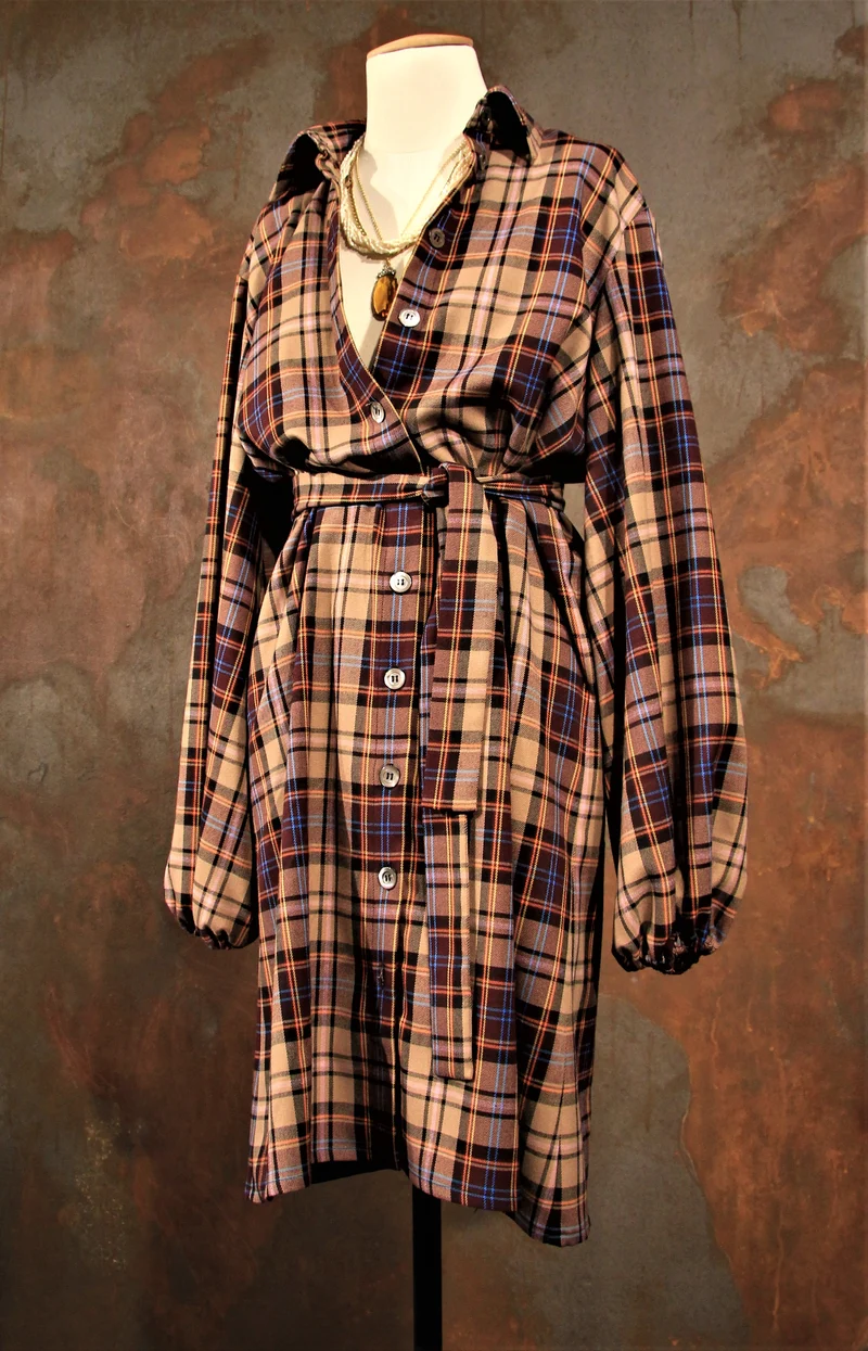 Chagall Eleven mehrfarbiger Tartan