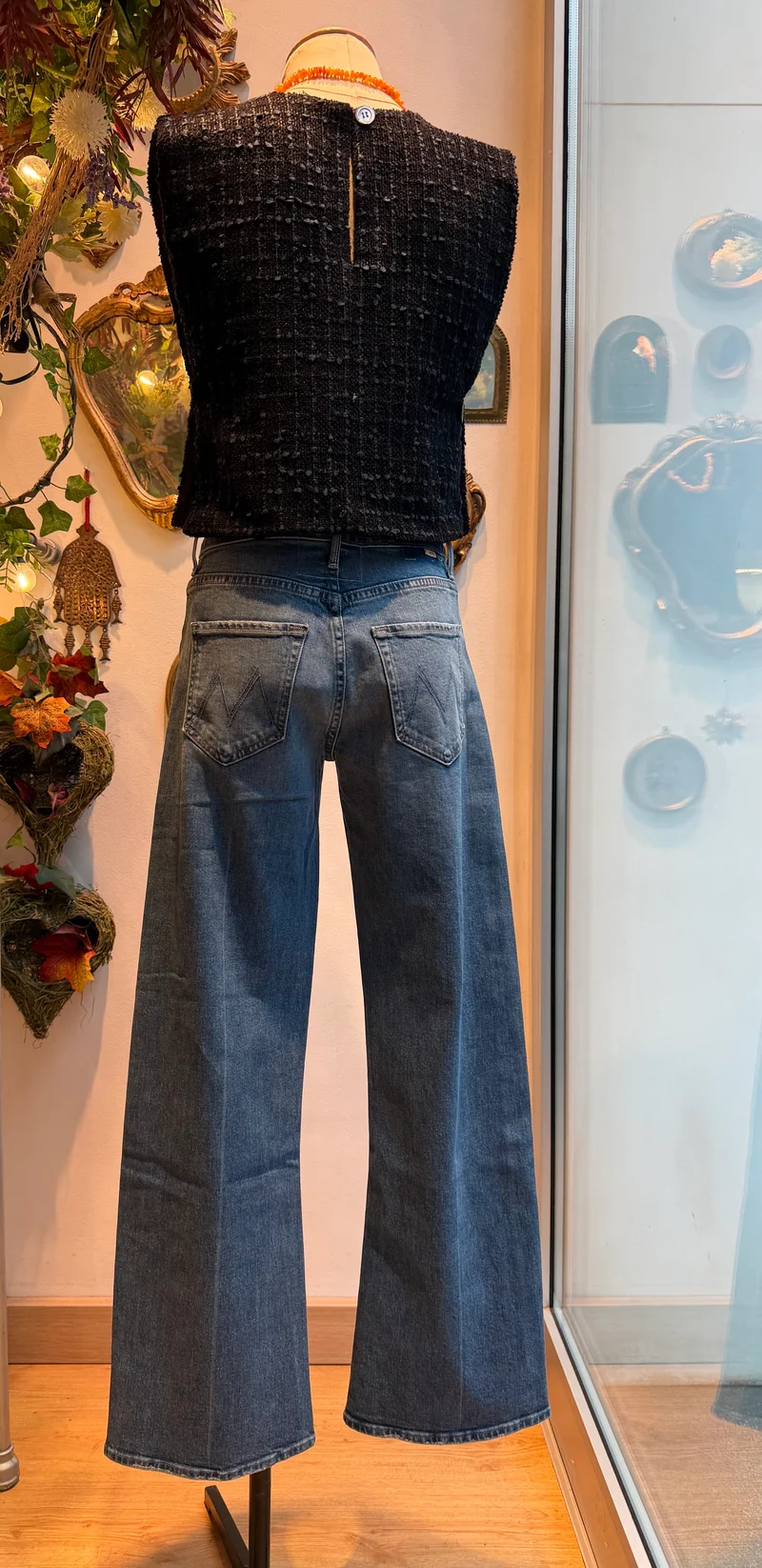 Denim mit mittlerer Lauflänge