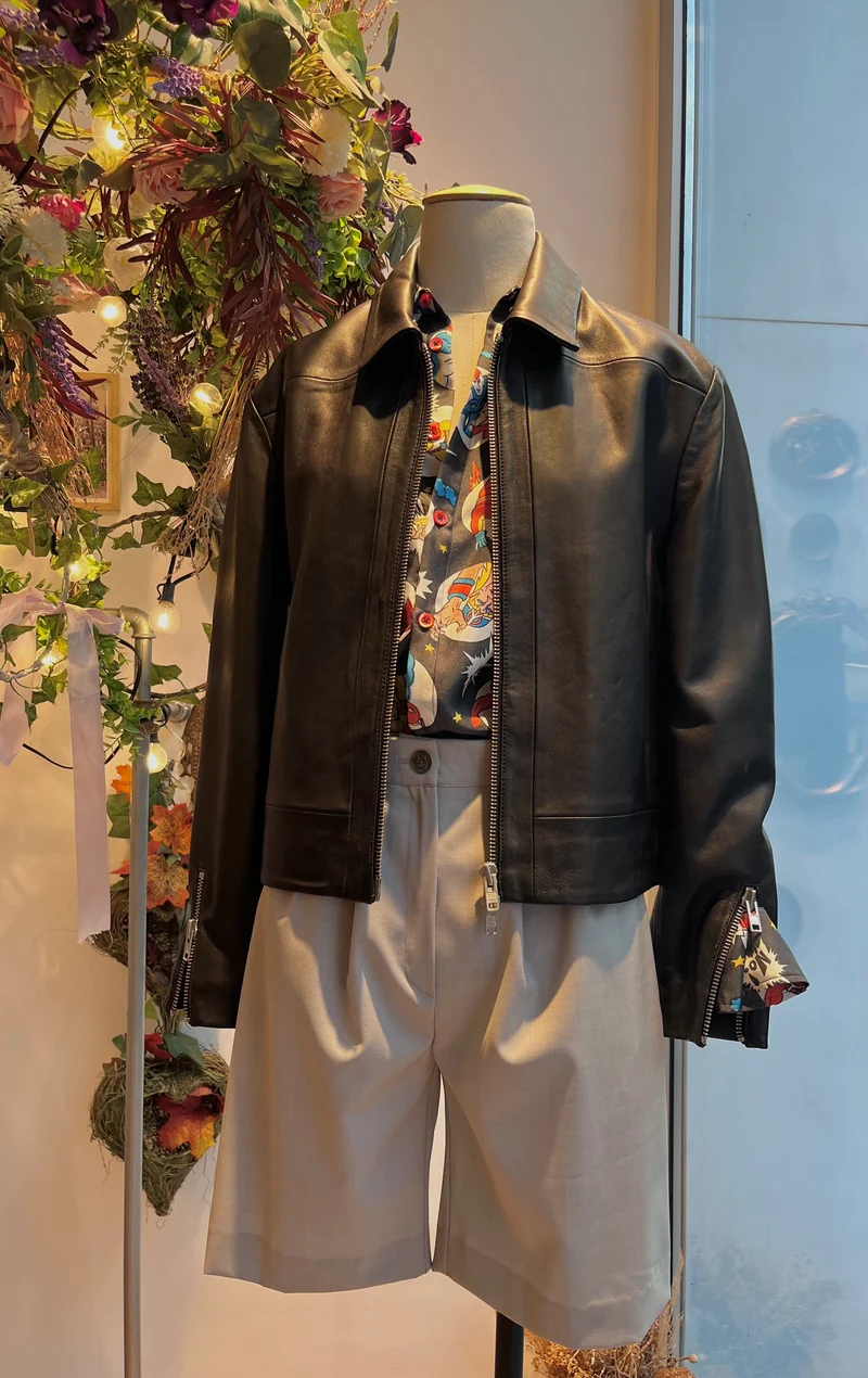 Miro Bermuda-Shorts in Perlgrau