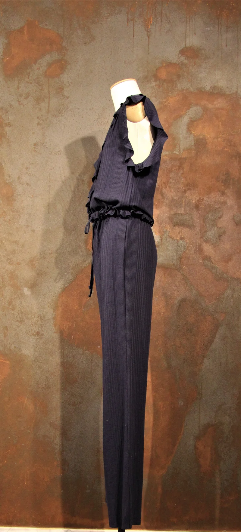 Marineblauer Schiele-Trainingsanzug