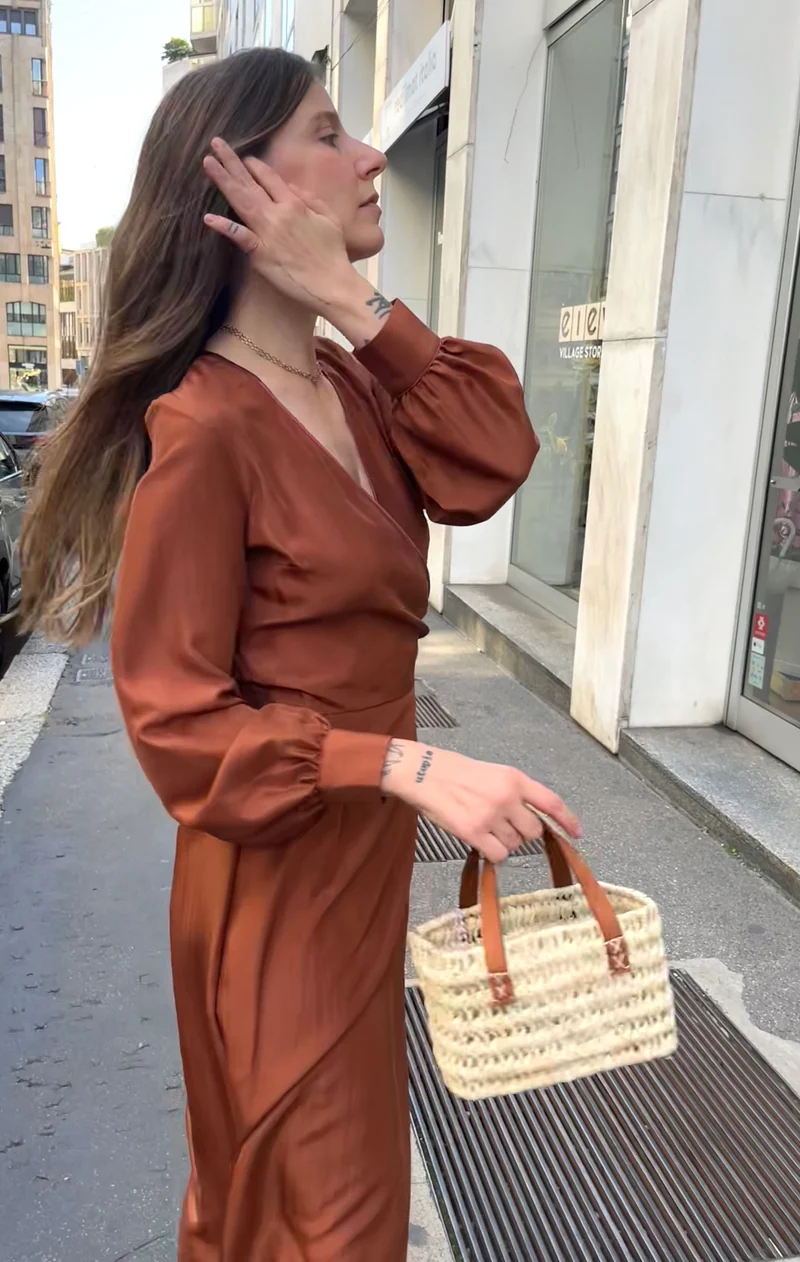 Van Gogh Zimtkleid
