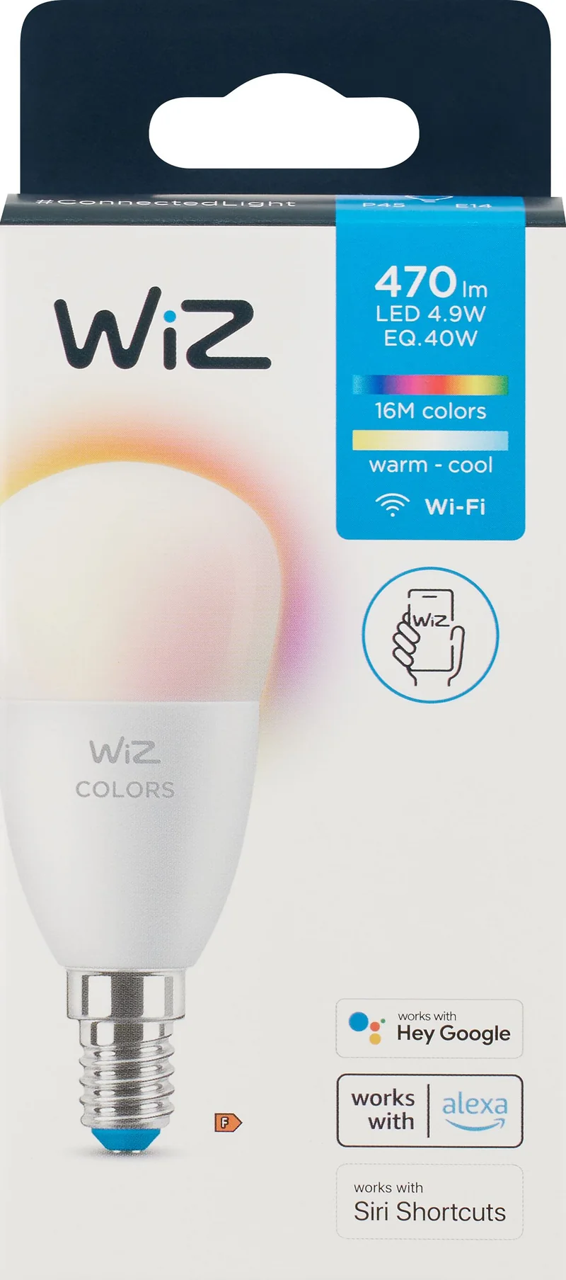 WiZ COLOR P45 E27 LED Lampe