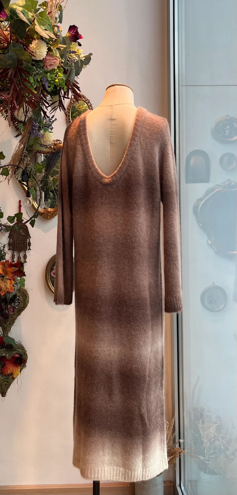 Cappuccino-Kleid