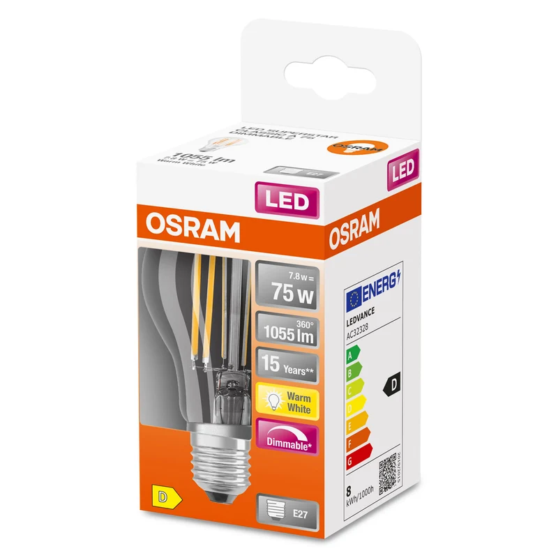Osram SUPERSTAR A60 7.8W LED Lampe
