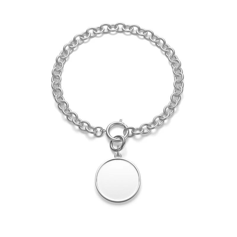 Custom chunky jewel silver