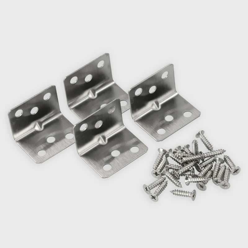 Edelstahl Winkel - 4er-Set