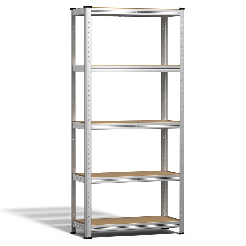 5-stufiges Schwerlastregal, Regal Lagerregal Kellerregal 150x70x30cm