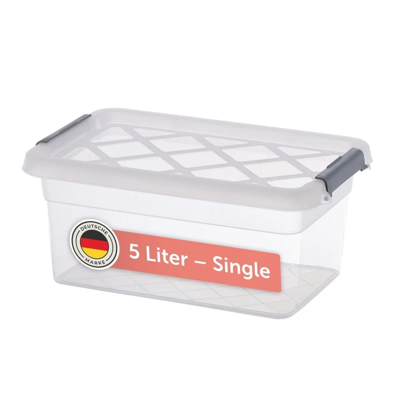 AUFBEWAHRUNGSBOX Magni mit Verschlussclips