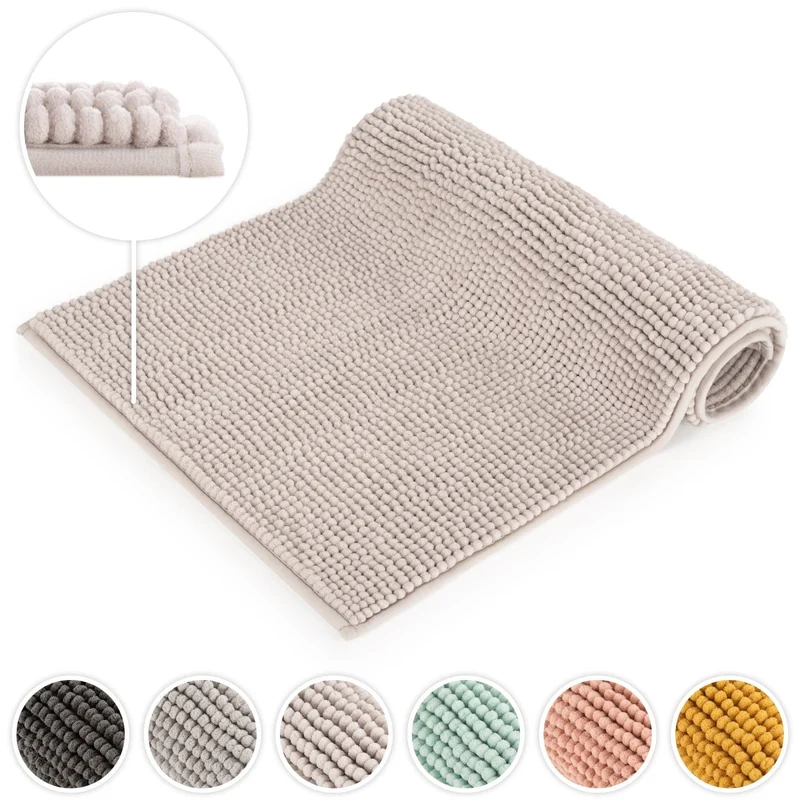 BADEMATTE Chenille rutschfest