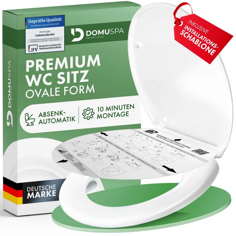 DomuSPA TOILETTENDECKEL Brimnes mit Absenkautomatik