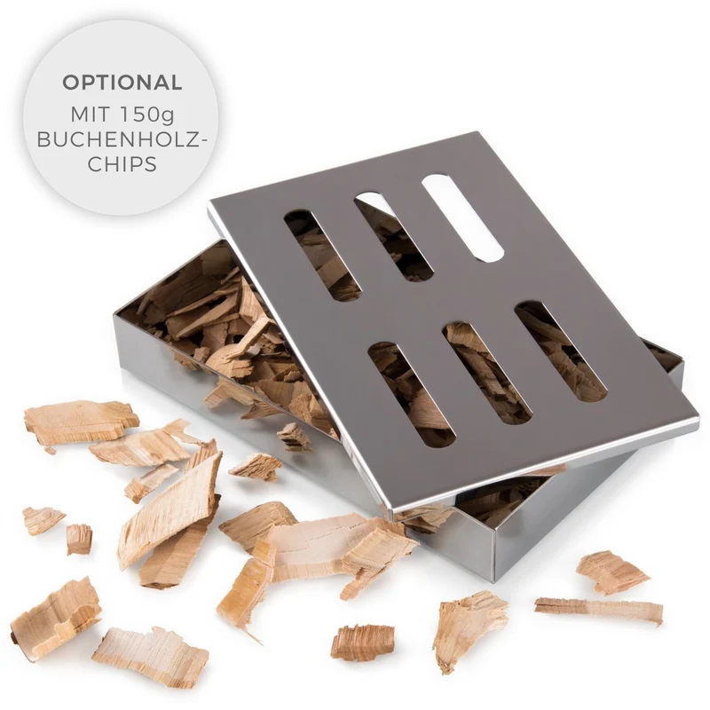 RÄUCHERBOX aus rostfreiem Edelstahl