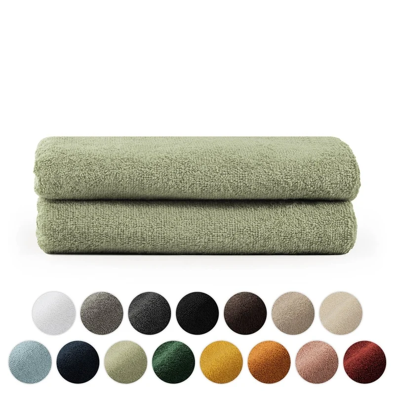 FROTTEE-HANDTUCH Set– 2 Stück (50x100cm)