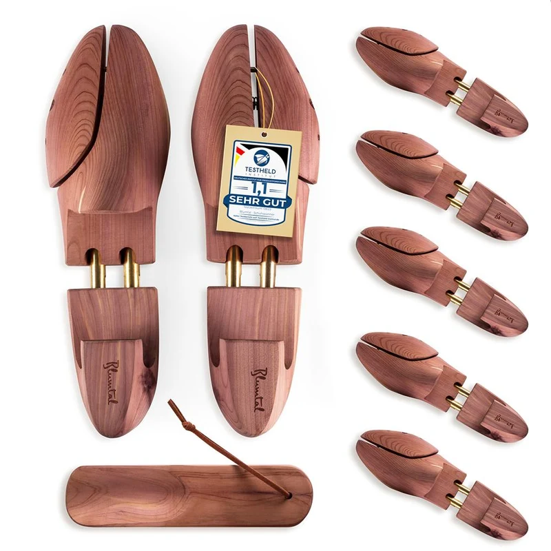 SCHUHSPANNER Solveig - pures Zedernholz & inklusive Schuhlöffel
