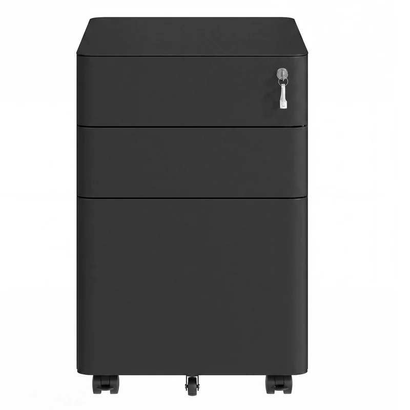 Rollcontainer, Aktenschrank, Büroschrank mit Rollen