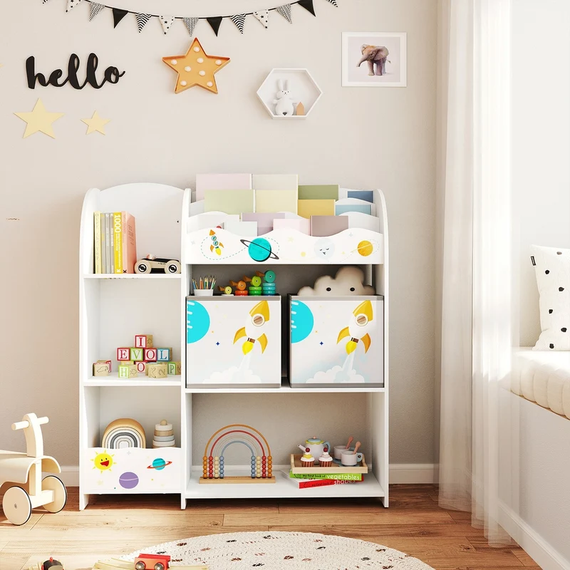 Organizer für Spielzeug und Bücher
