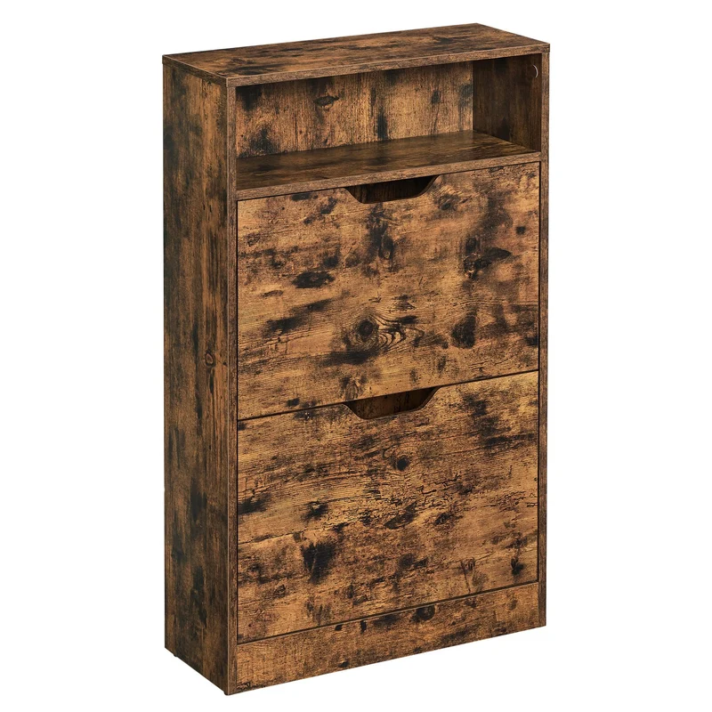 Schuhschrank mit 2 Klappen