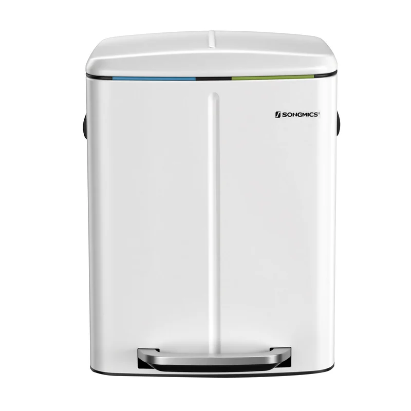 40 L Mülleimer mit 2 Fächern