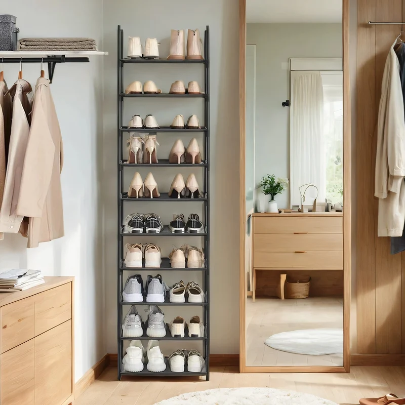 Schuhregal mit 10 Ebenen